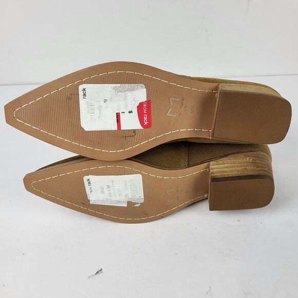 Marc Fisher LTD Yarita Ankle Chelsea Bootie Brown Suede Pull On 6.5M - Picture 9 of 11